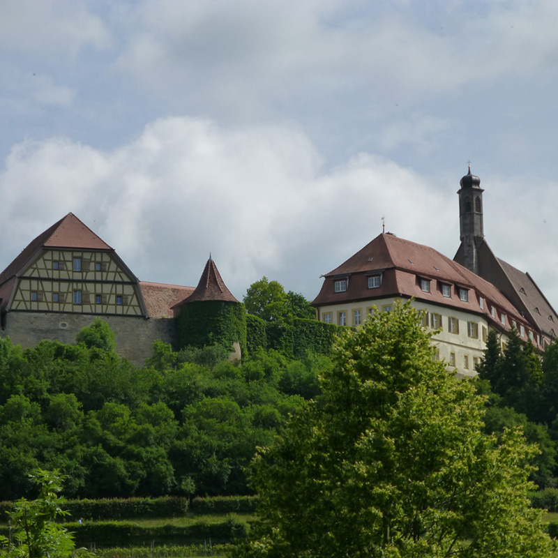 Außenansicht bei Anreise | Mittelalterliches Kriminalmuseum