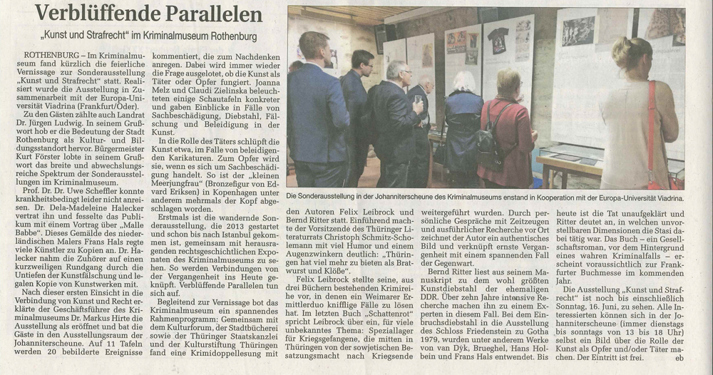 FA Kunst und Strafrecht